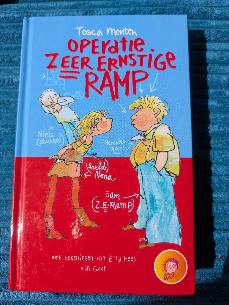 Operatie zeer ernstige ramp - Tosca Menten, Ophalen of Verzenden, Zo goed als nieuw, Fictie, Tosca Menten