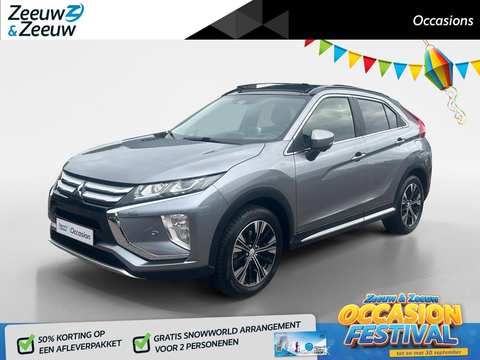 Mitsubishi Eclipse Cross 1.5 DI-T Instyle | Trekhaak | Stoel, Auto's, 12 maanden, 15 km/l, 4 cilinders, 1435 kg