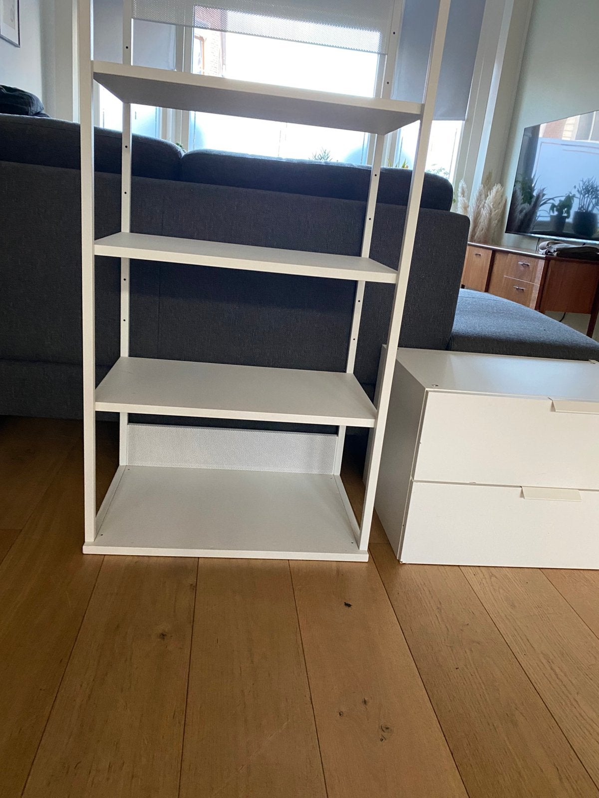 Ikea Platsa open element met planken - wit, Ophalen, Zo goed als nieuw, 25 tot 50 cm, Minder dan 100 cm