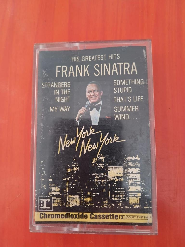 Frank Sinatra - His Greatest Hits - Vintage Cassette, Cd's en Dvd's, Cassettebandjes, Gebruikt, Voorbespeeld, Jazz en Blues, 1 bandje
