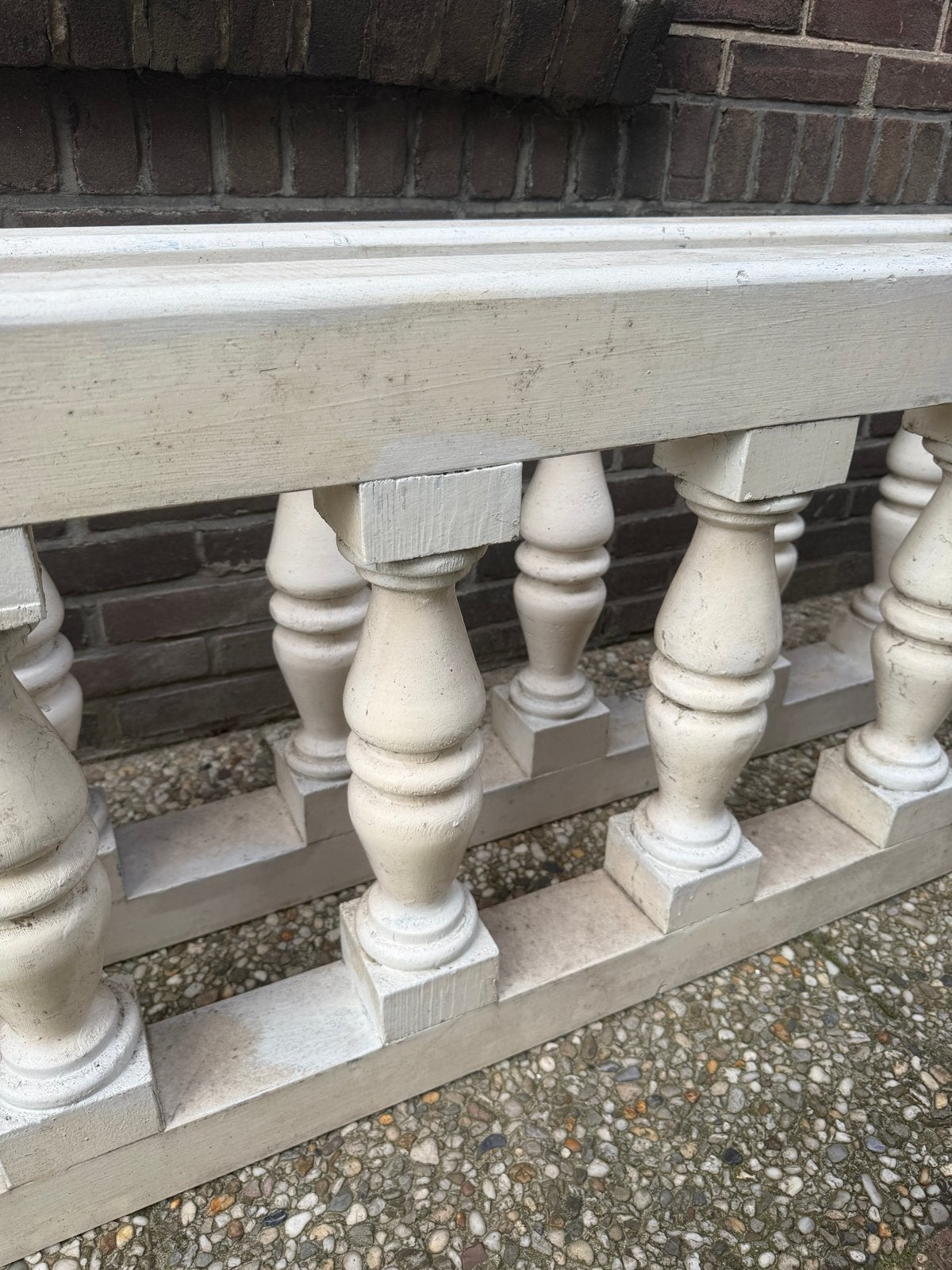 Grote houten balustrade panelen, Ophalen, Gebruikt