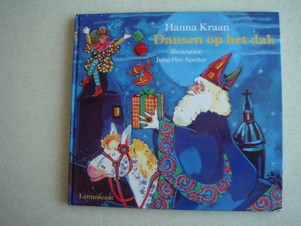 kleurrijk sinterklaasboek Hanna Kraan, Diversen, Ophalen of Verzenden, Zo goed als nieuw