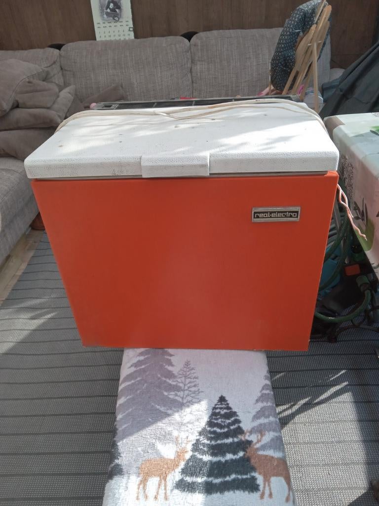 Retro koelbox, Ophalen, Gebruikt, Koelelement
