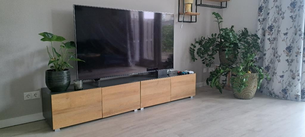 Tv meubel, Ophalen, Gebruikt, 200 cm of meer, Overige materialen