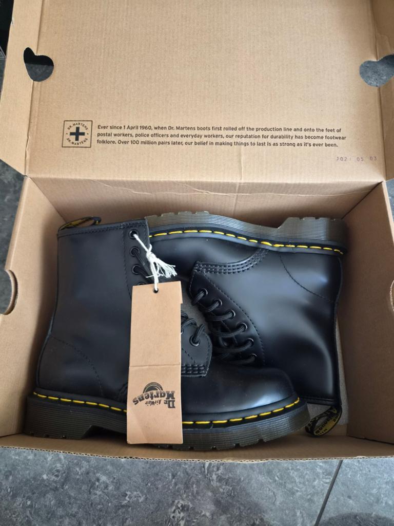 Dr. Martens dames veterboots maat 36 - Zwart Smooth, Dr. Martens, Verzenden