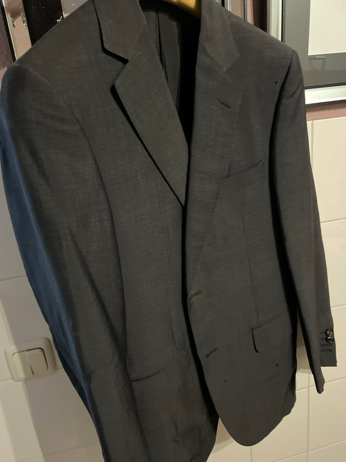 Pal Zileri pak jas - 50% wol, 50% mohair, Ophalen of Verzenden, Gedragen, Maat 52/54 (L), Grijs