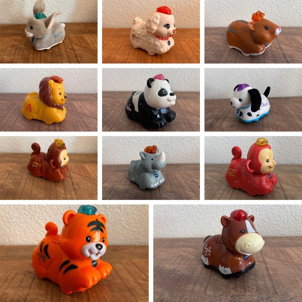 Groot pakket 11 Vtech Zoef Zoef dieren. Goede en prima staat, Ophalen of Verzenden, Gebruikt, 2 tot 4 jaar