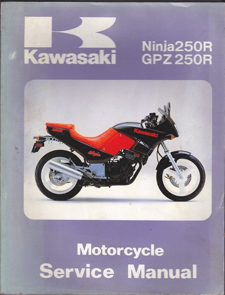 Kawasaki service manual Ninja 250 R GPZ250 R motor handboek, Motoren, Verzenden, Kawasaki