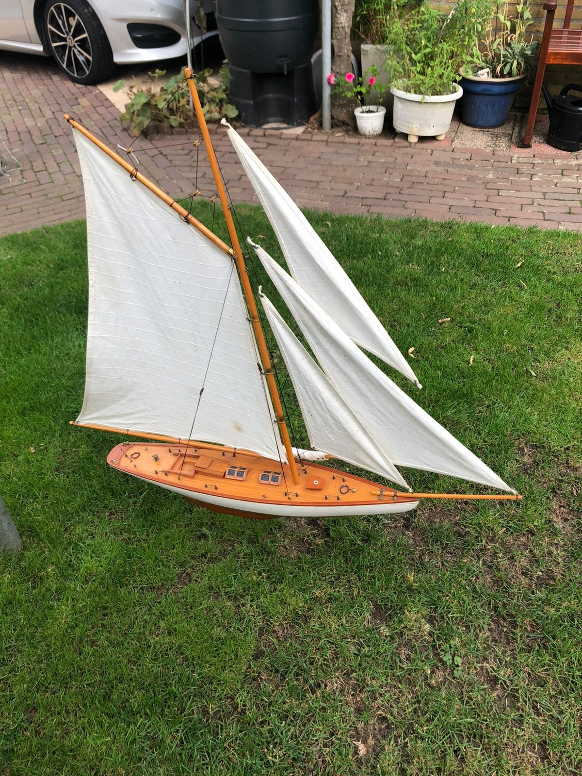 Zeilbootje, Ophalen, Gebruikt