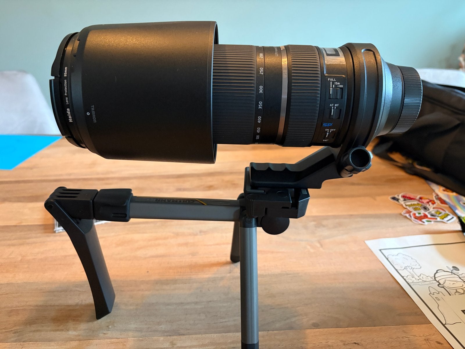 Tamron SP 150-600mm F/5-6.3 Di VC USD voor Nikon, Ophalen, Autofocus, Telelens, Zo goed als nieuw