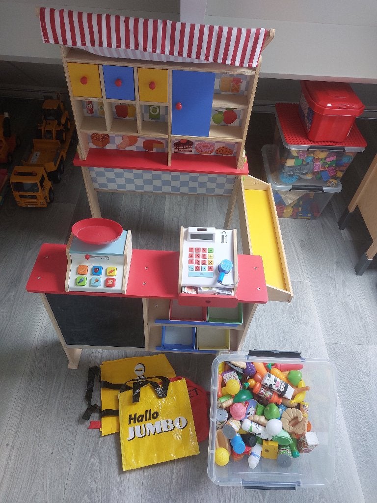 Marktkraam, Ophalen, Zo goed als nieuw, Hout, Speelkeuken