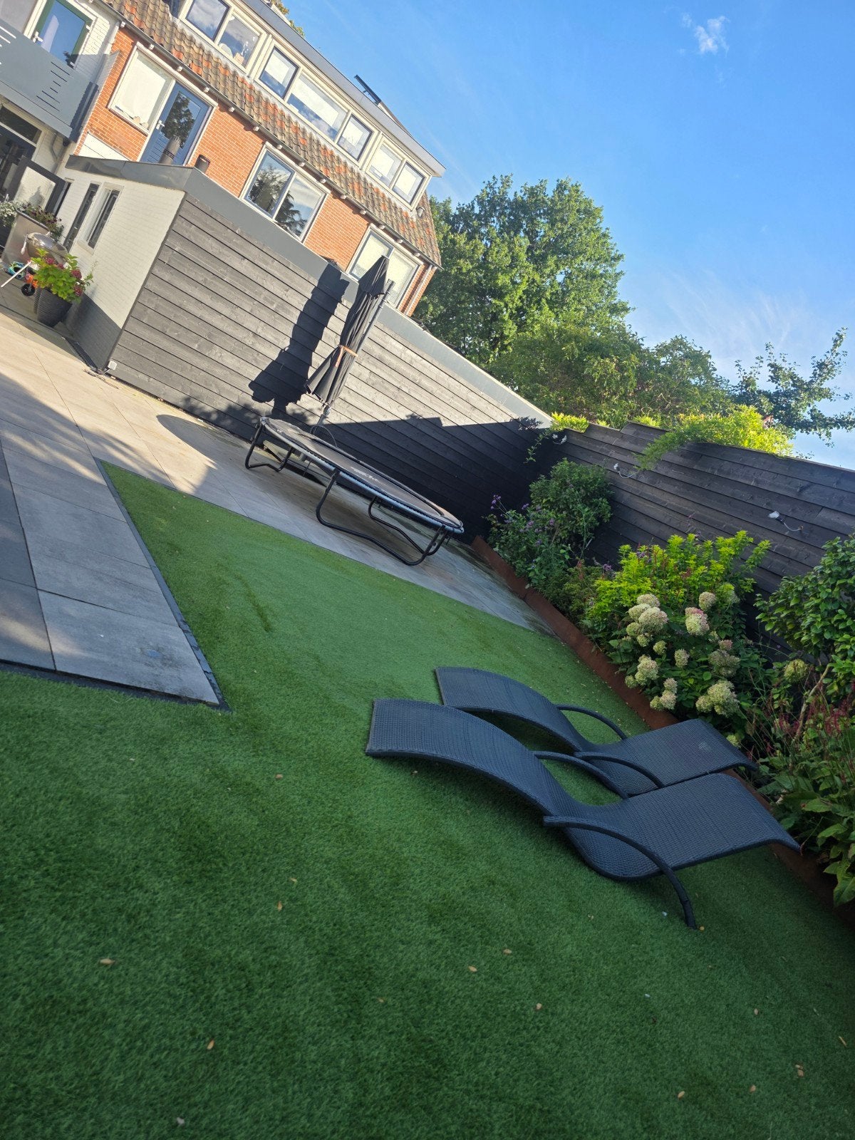 Mooie loungebedden voor in de tuin, Ophalen of Verzenden, Zo goed als nieuw, Wicker