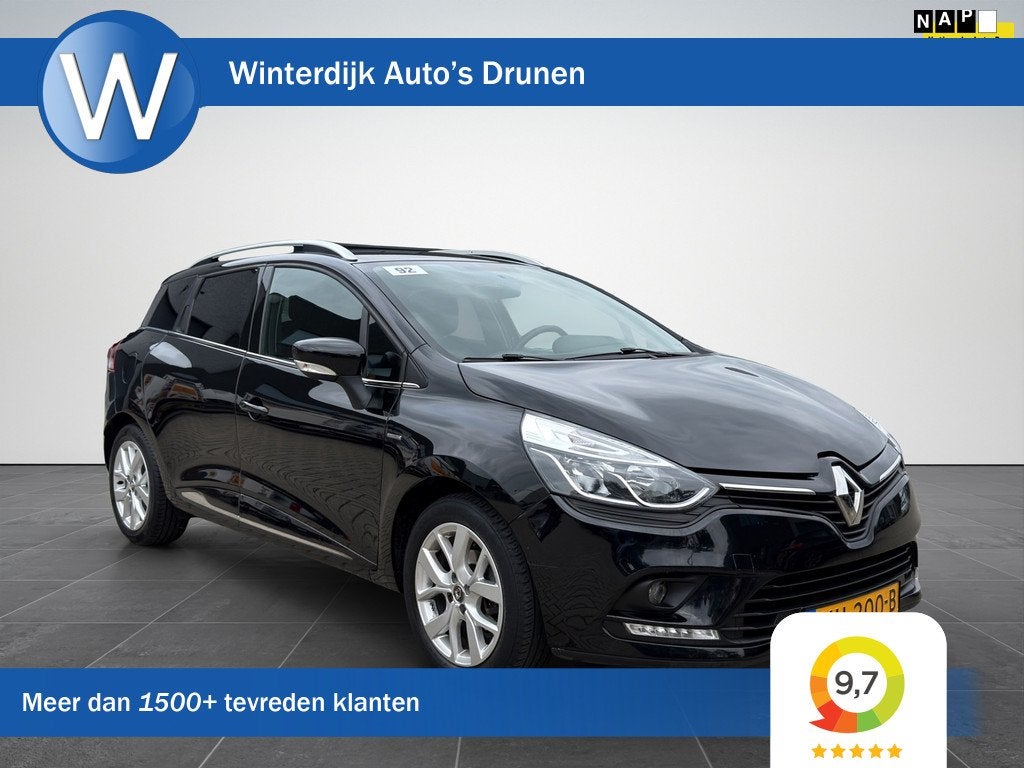 Renault Clio Estate 0.9 TCe Limited Airco|Cruise|Navigatie, Auto's, Voorwielaandrijving, 898 cc, Gebruikt, Euro 6