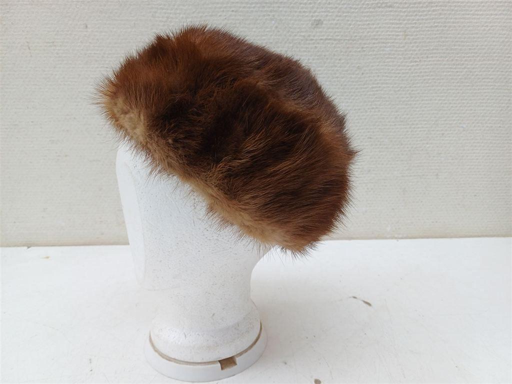 Vintage Bontmuts 39882, Ophalen of Verzenden, Gedragen, Handschoenen