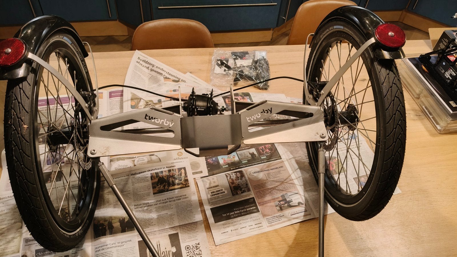 Tworby, jouw eigen fiets ombouwen naar driewieler ., Ophalen, Zo goed als nieuw, Tworby