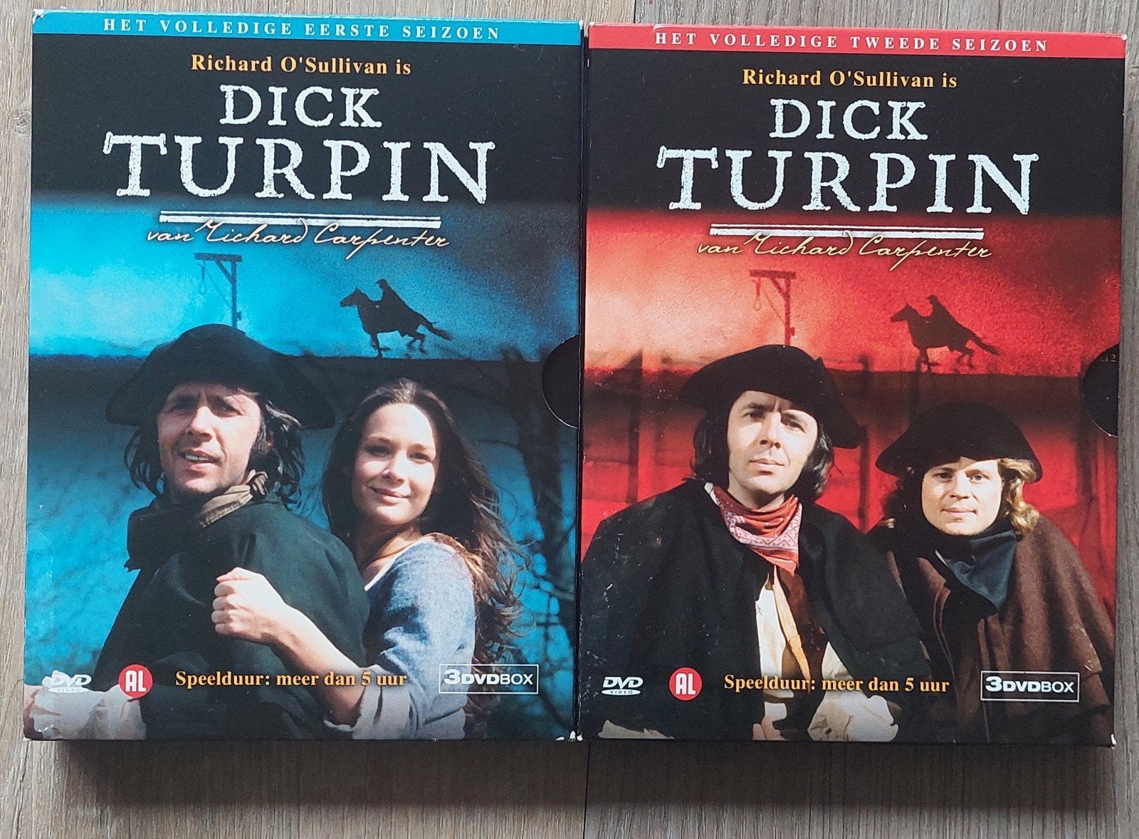 Dick Turpin compleet (serie 1 en 2) DVD, Alle leeftijden, Ophalen of Verzenden, Zo goed als nieuw, Actie en Avontuur