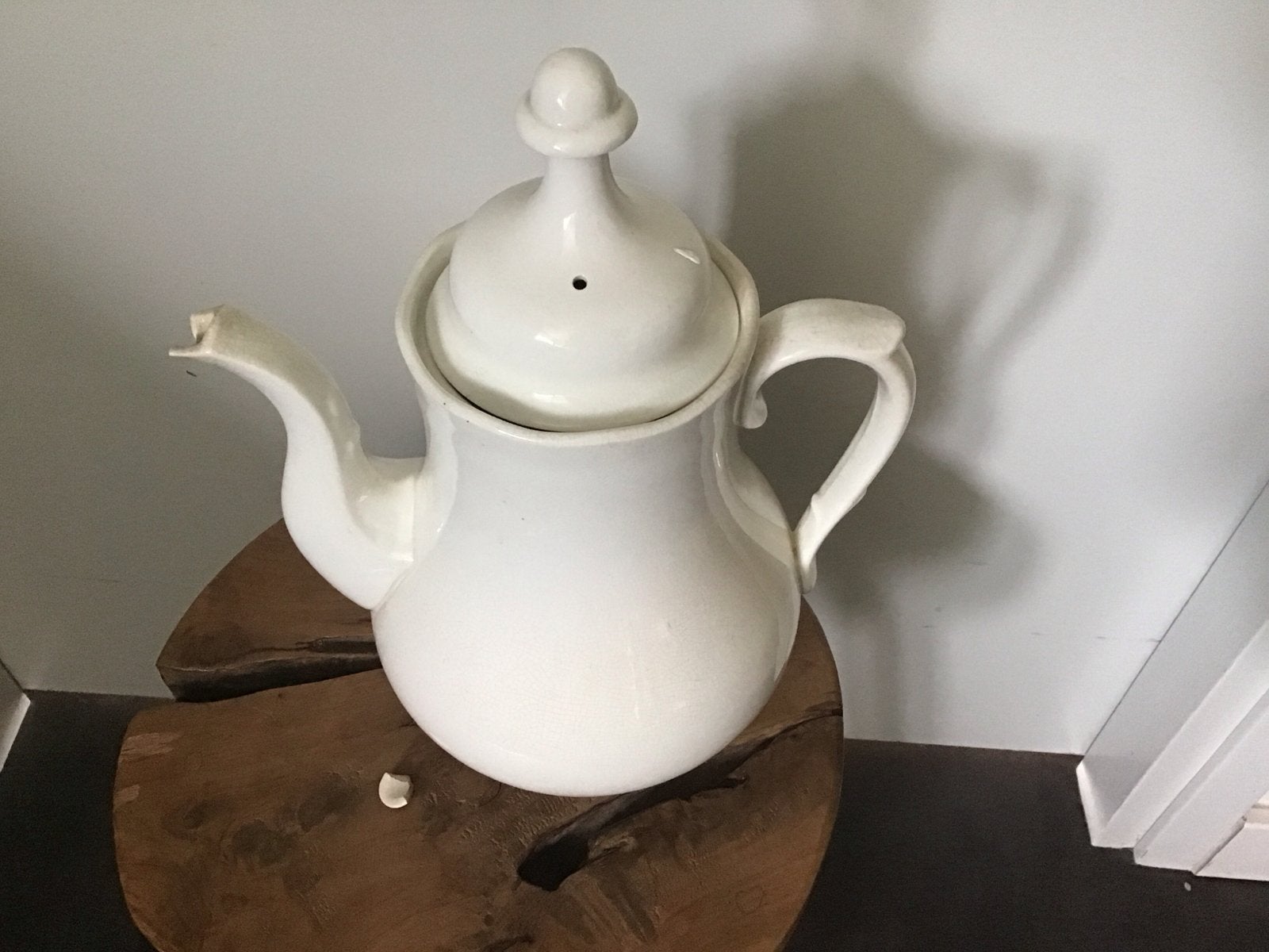 Antieke Société Céramique Maastricht theepot, Ophalen of Verzenden