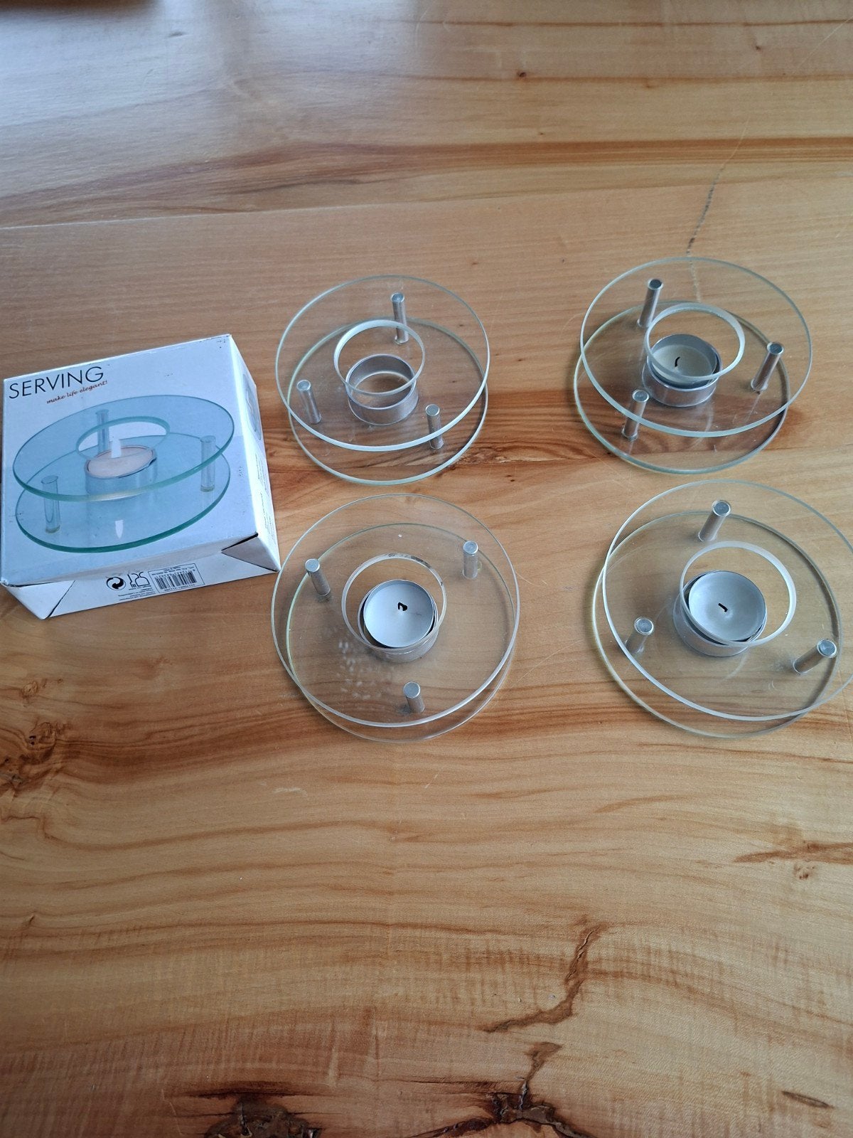 Thee rechaud, Ophalen of Verzenden, Glas, Overige stijlen, Overige typen