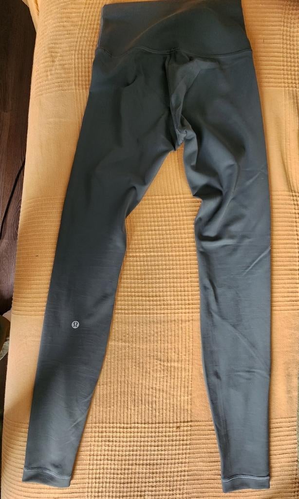 Lululemon Legging Olijfgroen XS, Ophalen of Verzenden, Zo goed als nieuw, Groen, Yoga