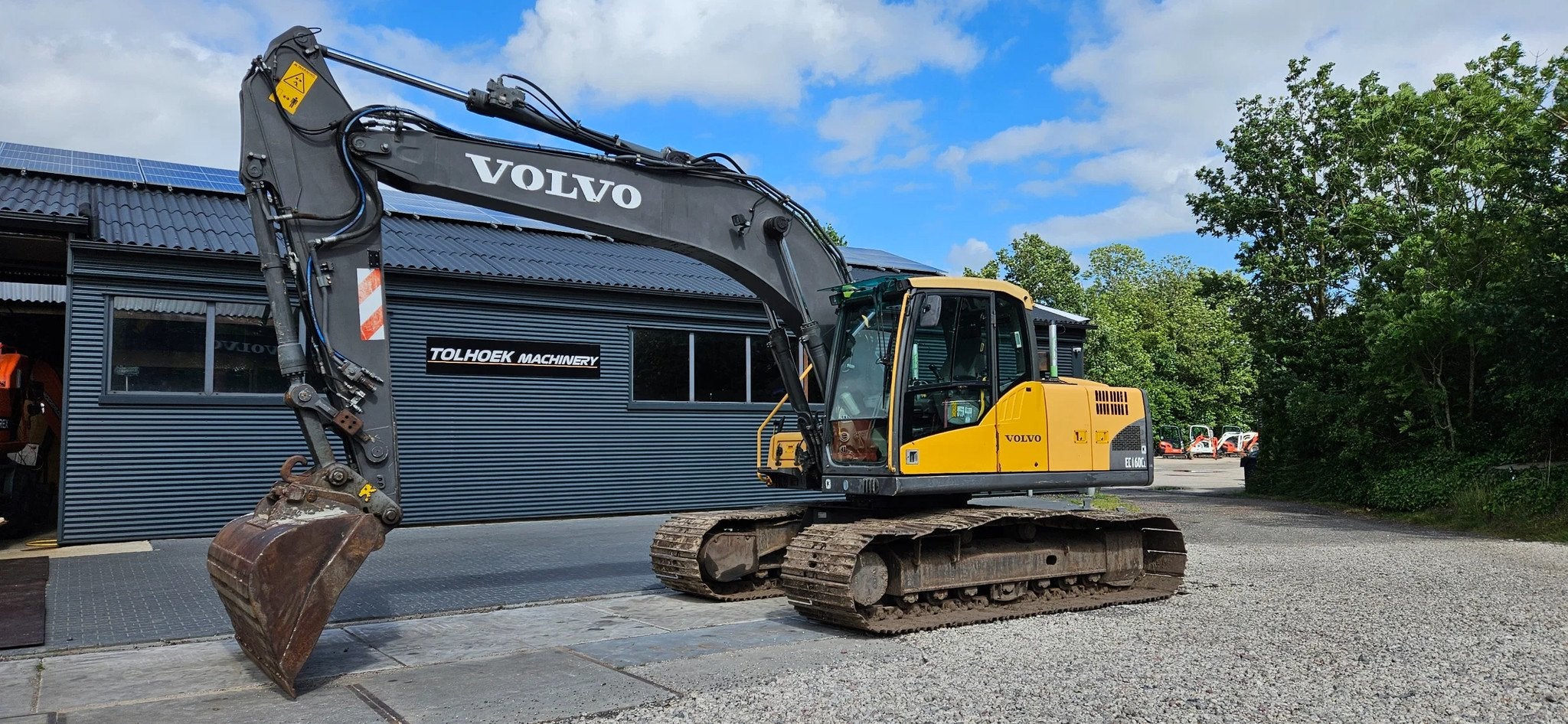 Volvo EC160 (bj 2007), Graafmachine