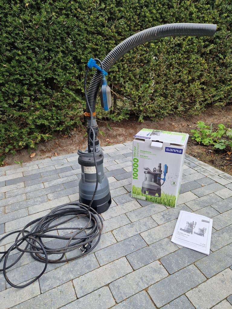 Gamma dompelpomp DP400, 10.000 L/uur, Ophalen