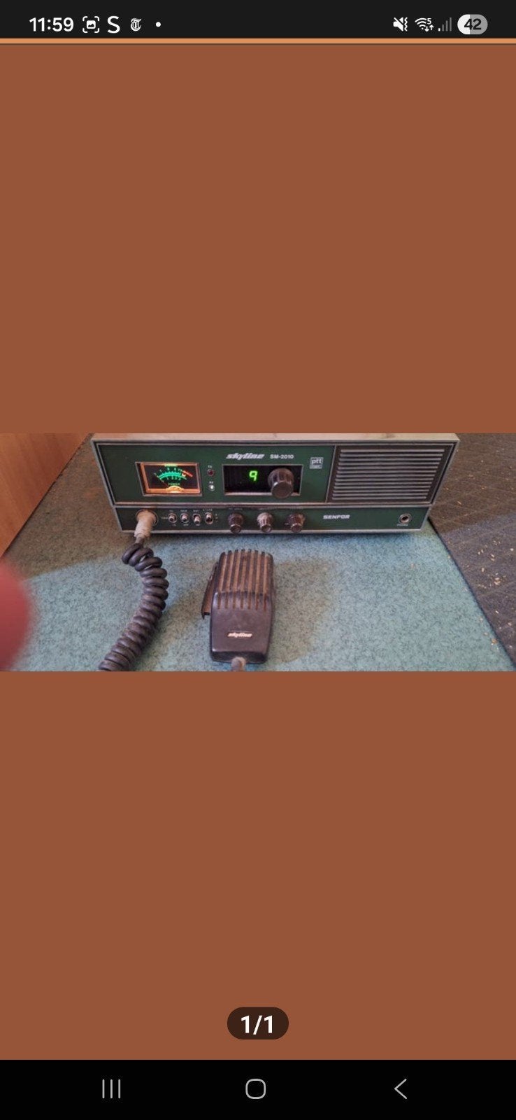 Skyline SM-2010 CB Radio - Voor Verzamelaars, Ophalen, Gebruikt