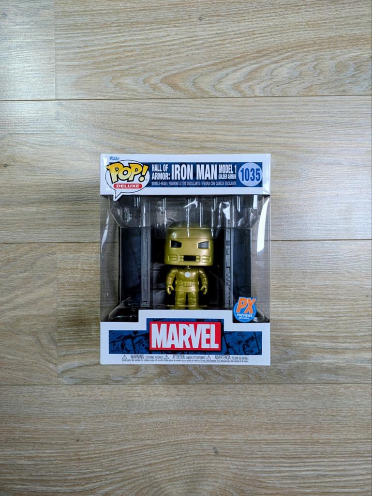 Funko Pop! Deluxe Marvel Iron Man Model 1 (1035), Ophalen, Nieuw
