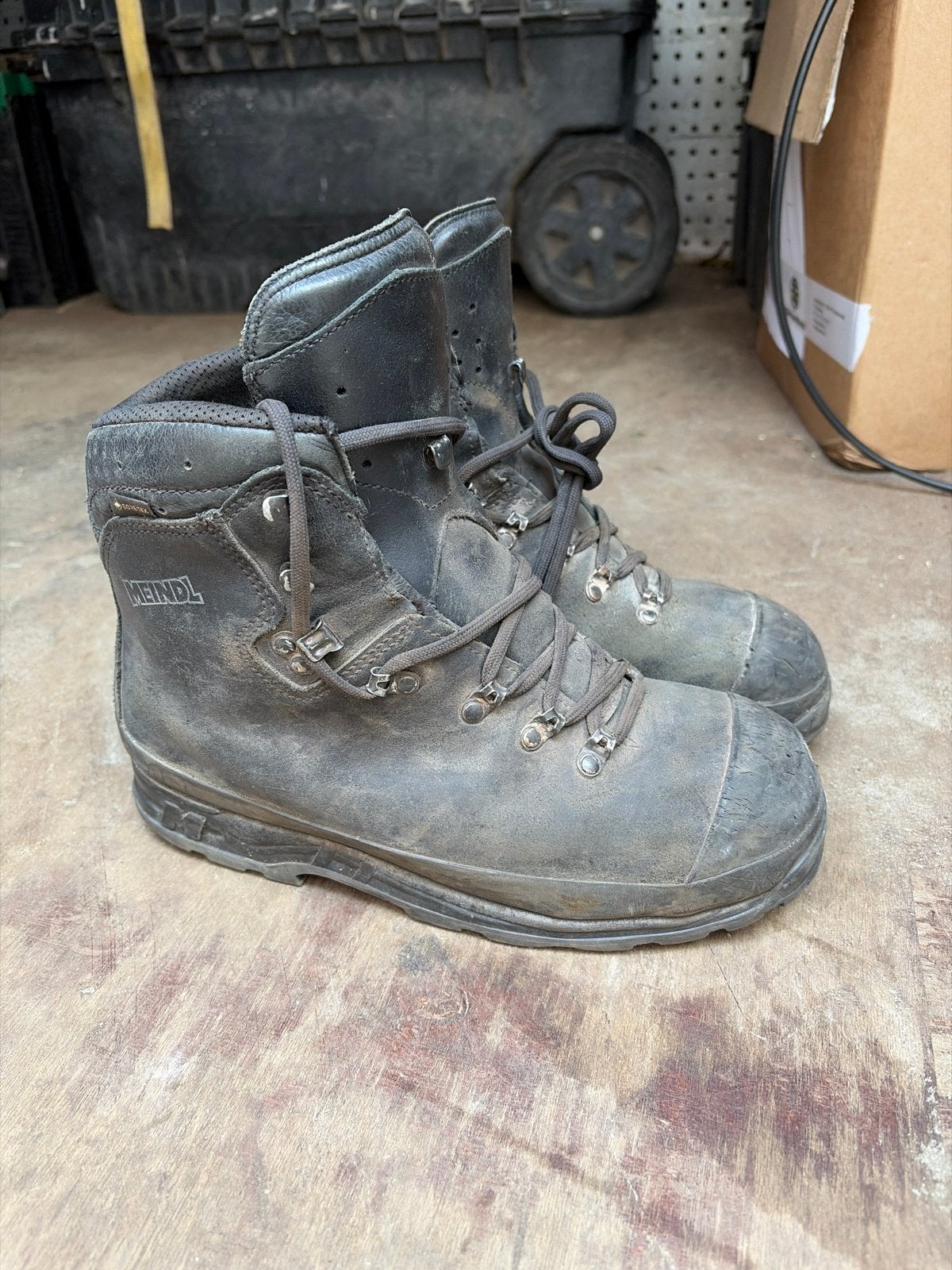 Meindl Gore-Tex wandelschoenen, maat 43, Sport en Fitness, Bergsport en Wandelen, Ophalen, Gebruikt, Schoenen