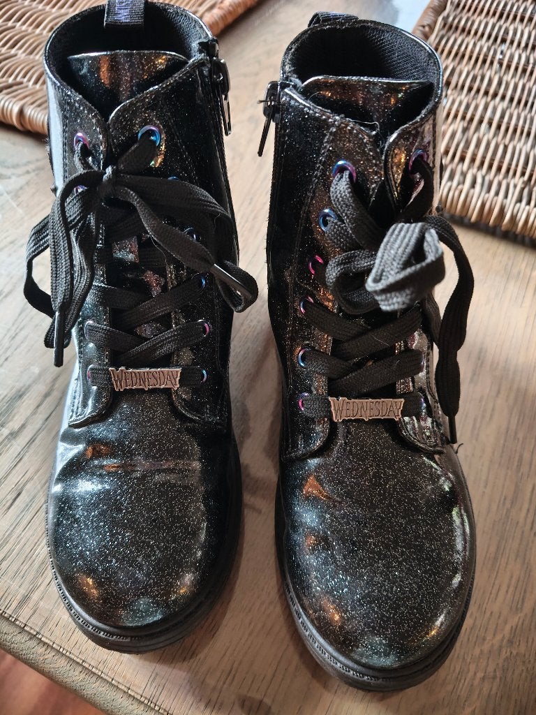 Boots Wednesday zgan  maat 33, Meisje, Wednesday, Ophalen of Verzenden, Laarzen