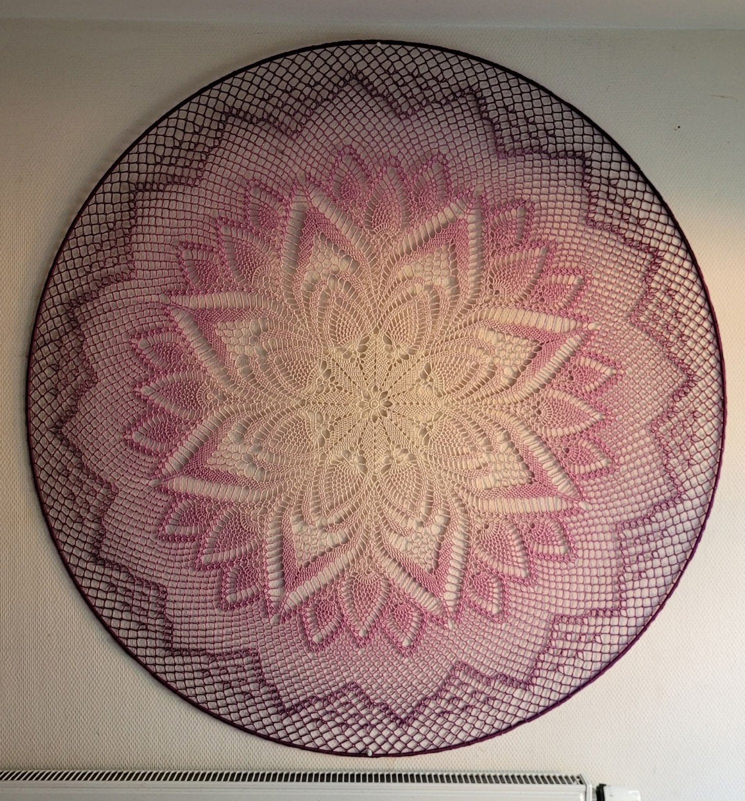 Mue mundo mandala 120cm, Ophalen of Verzenden