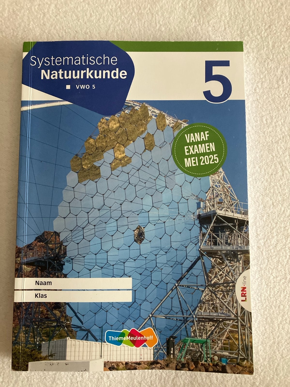 Systematische Natuurkunde VWO 5 - Thiememeulenhoff, Boeken, Ophalen of Verzenden, Zo goed als nieuw, VWO, Natuurkunde