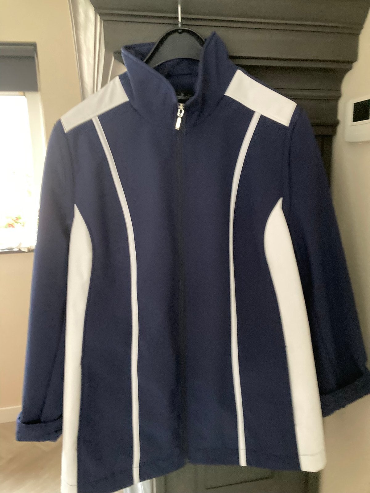 Regenjas met uitneembare mouwen,dus ook bodywarmer., Ophalen of Verzenden, Zo goed als nieuw, Regenjas, Dames