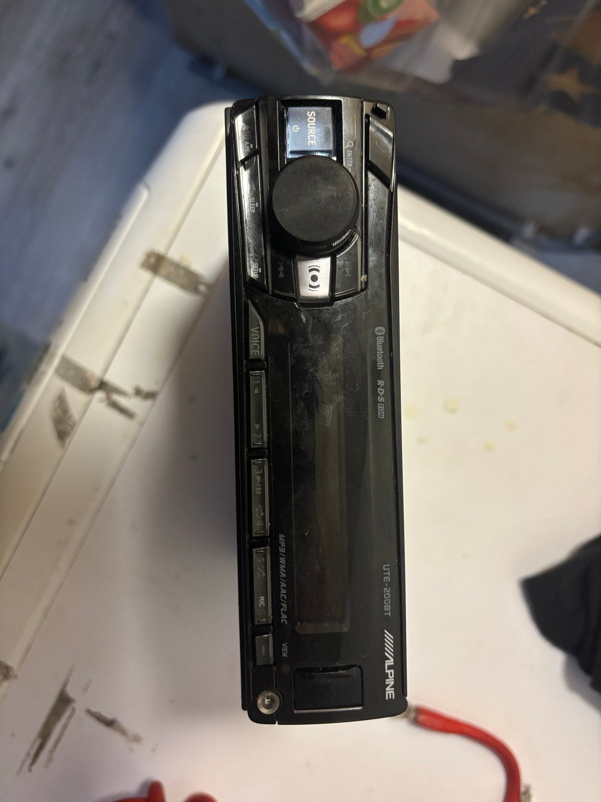 Alpine UTE-200BT, Bluetooth, Autoradio, Ophalen of Verzenden, Gebruikt