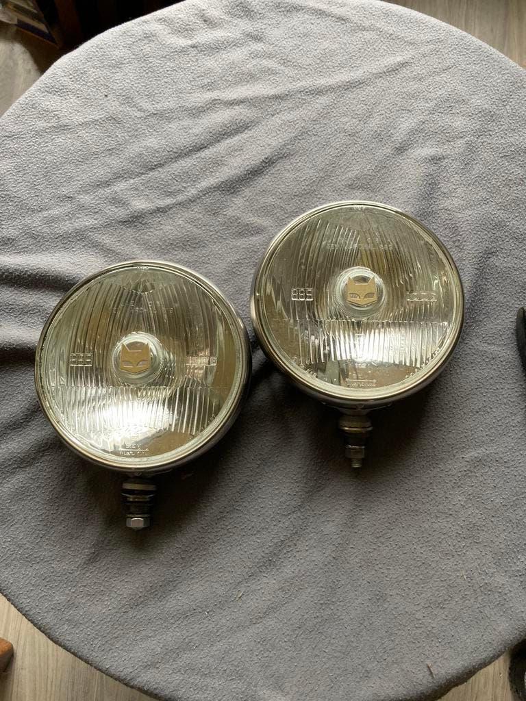 Oldtimer 2 Sev Marschal verstraler type 889 18 cm, Auto-onderdelen, Ophalen of Verzenden, Gebruikt
