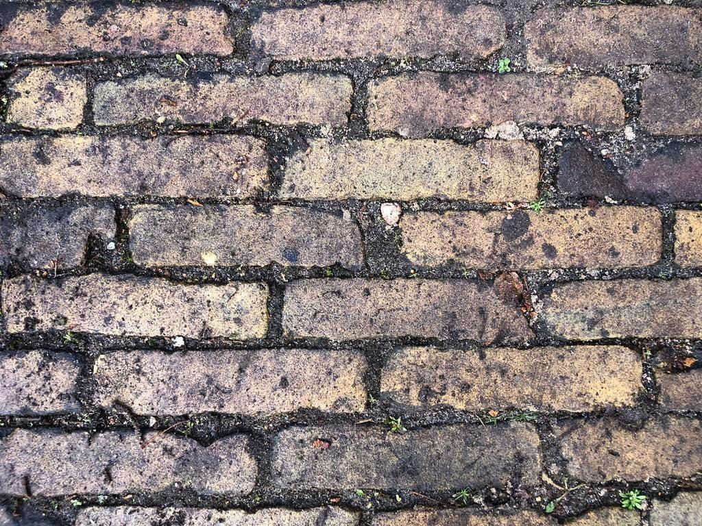 25 m2 oud gebakken waaltjes 5 duimers waalformaat brons oud, Ophalen, Gebruikt, Keramiek, Klinkers