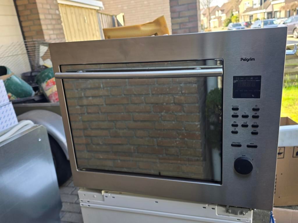 Pelgrim Inbouw Oven, Ophalen, Zo goed als nieuw, Oven met grill, Inbouw