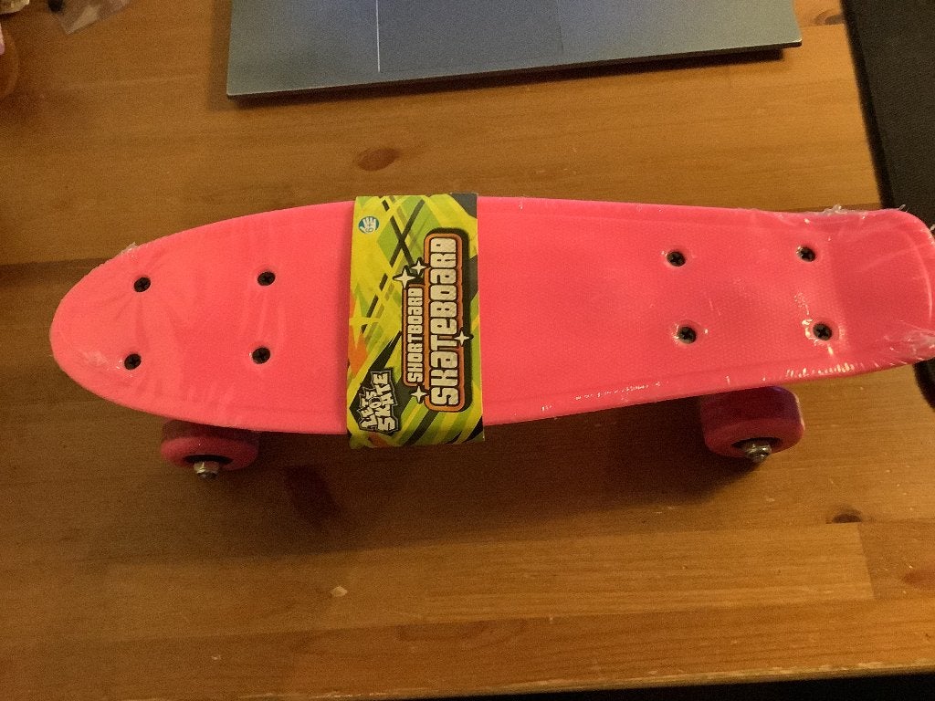 Shortboard skateboard. Nieuw. roze, 41 cm, Ophalen of Verzenden, Nieuw, Skateboard