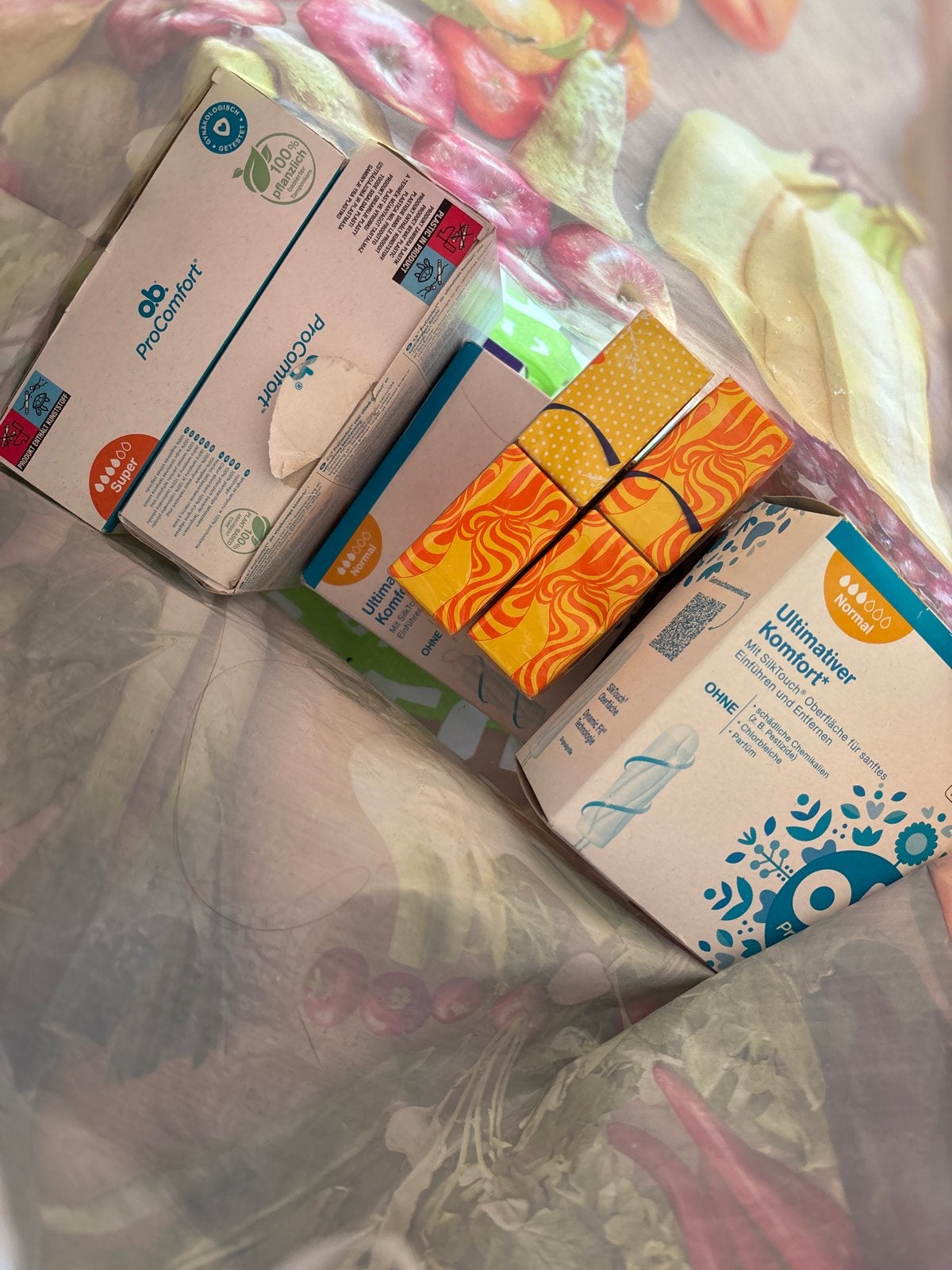 Ob Tampons verschillende maten en maandverband, Ophalen, Nieuw