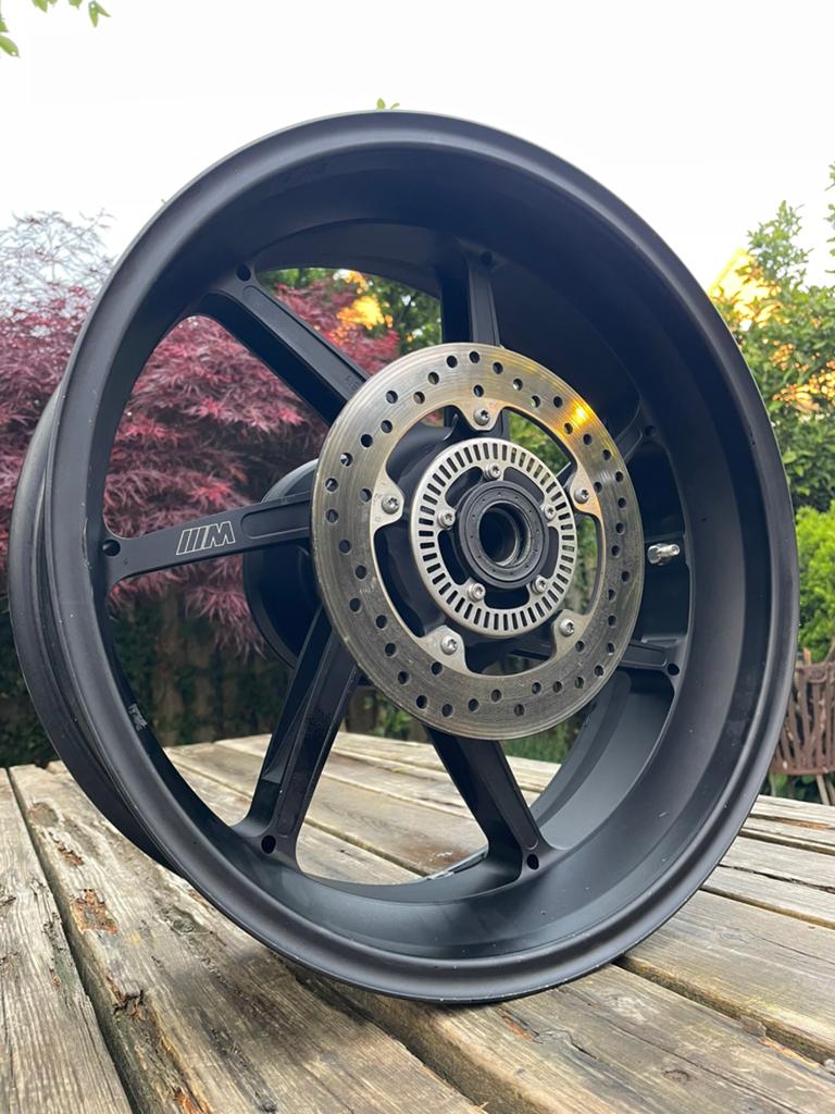 Bmw S1000RR K67 M sport gesmede achtervelg (onderdelen), Ophalen of Verzenden, Gebruikt