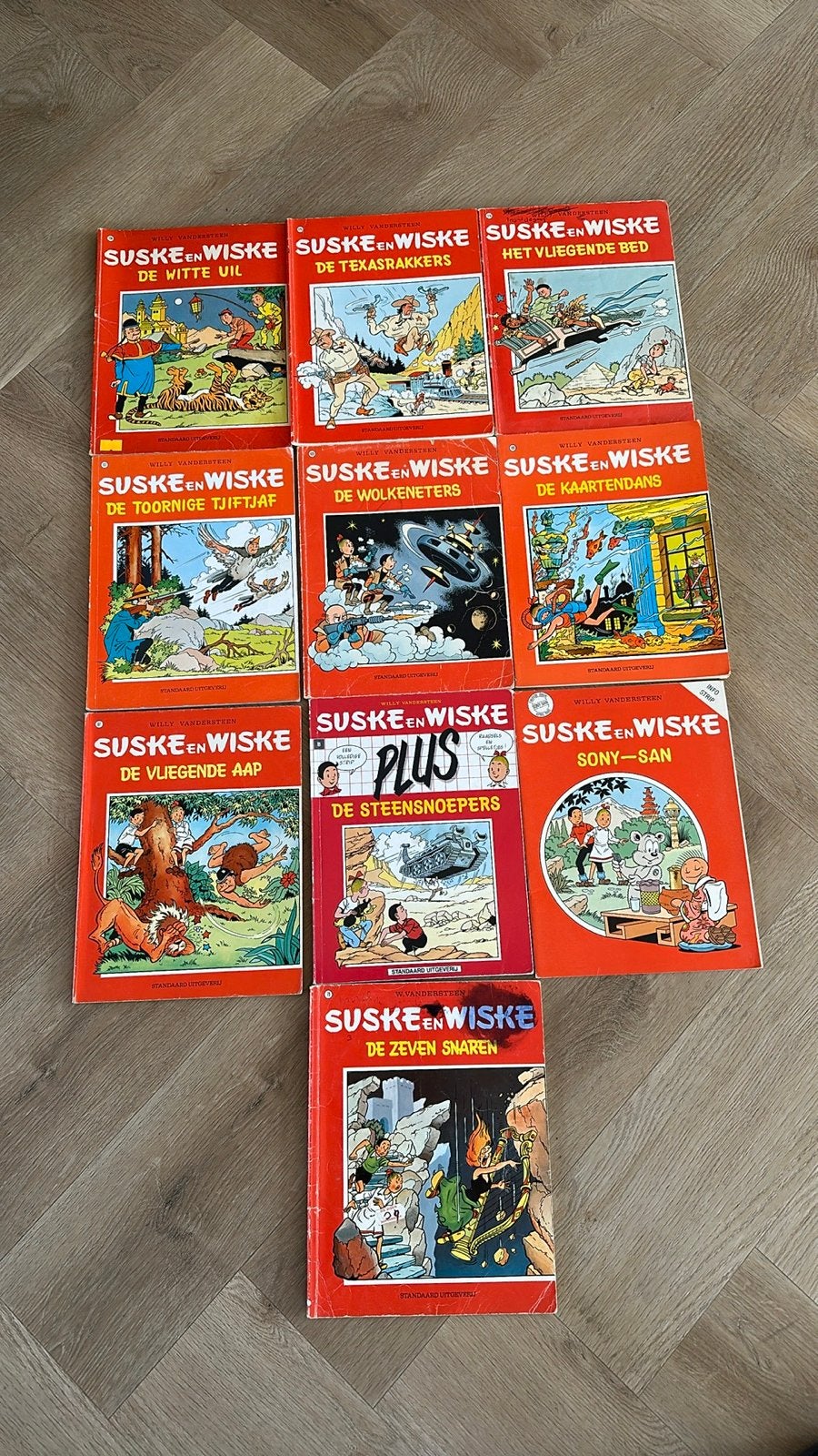 Suske en Wiske stripboeken - 10 stuks, Boeken, Meerdere stripboeken, Ophalen of Verzenden, Gelezen