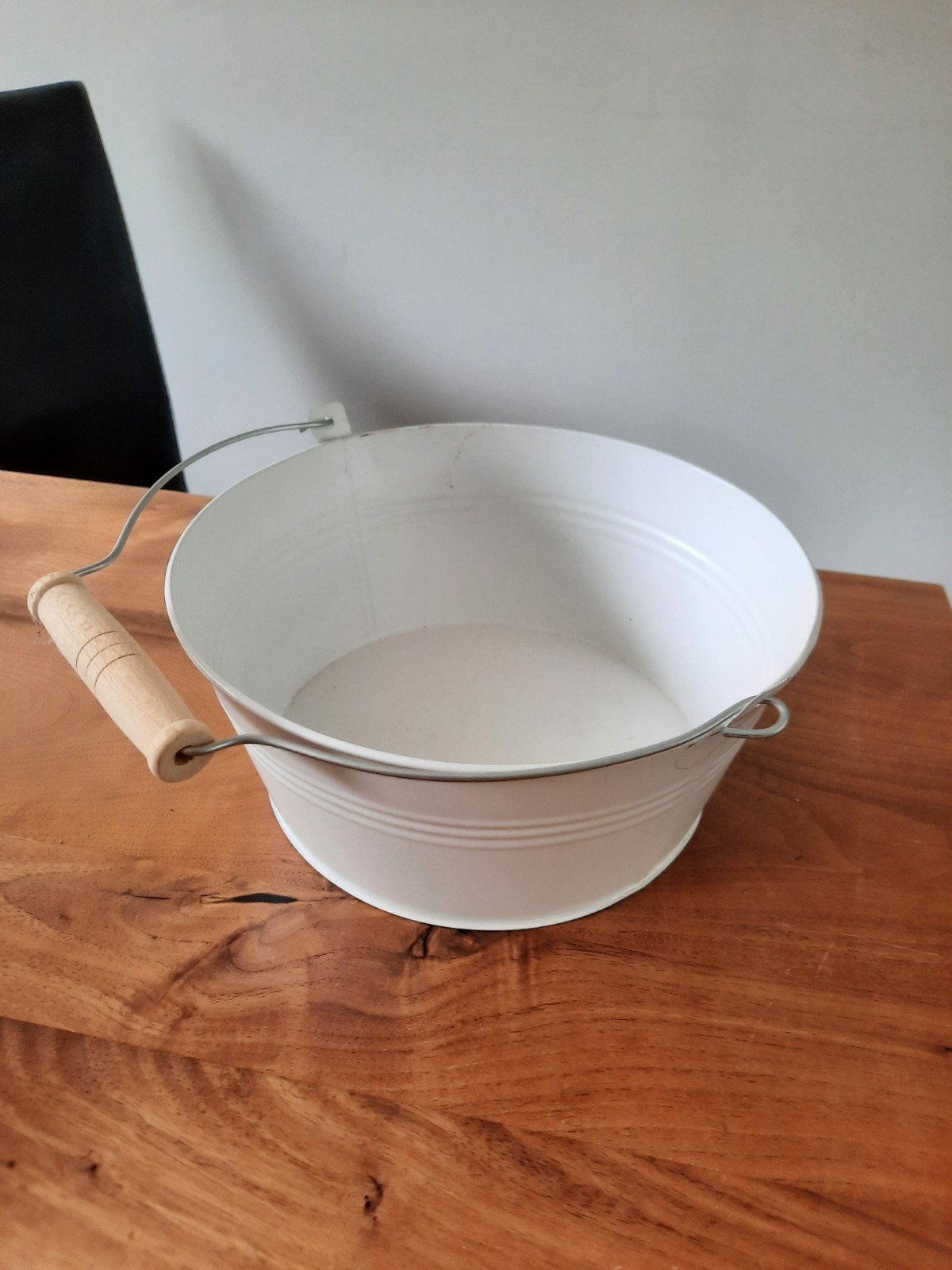 Zinken bakje plantenbakje/decoratief d 22 cm, h 9,5 cm NIEUW, Ophalen of Verzenden