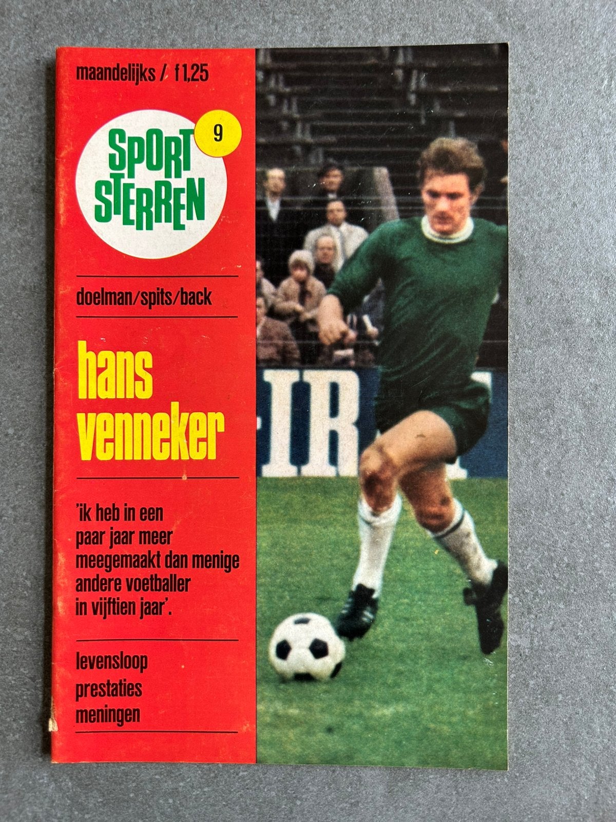 Feyenoord, NEC, Sparta Hans Venneker Sport Sterren, Ophalen of Verzenden, Gebruikt, Feyenoord, Boek of Tijdschrift