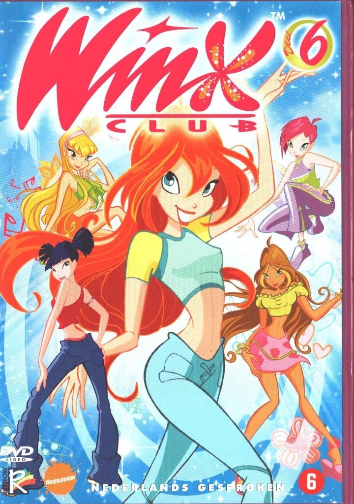 Winx Club DVD's  3 stuks - zie foto's, Vanaf 9 jaar, Ophalen of Verzenden, Zo goed als nieuw, Science Fiction en Fantasy