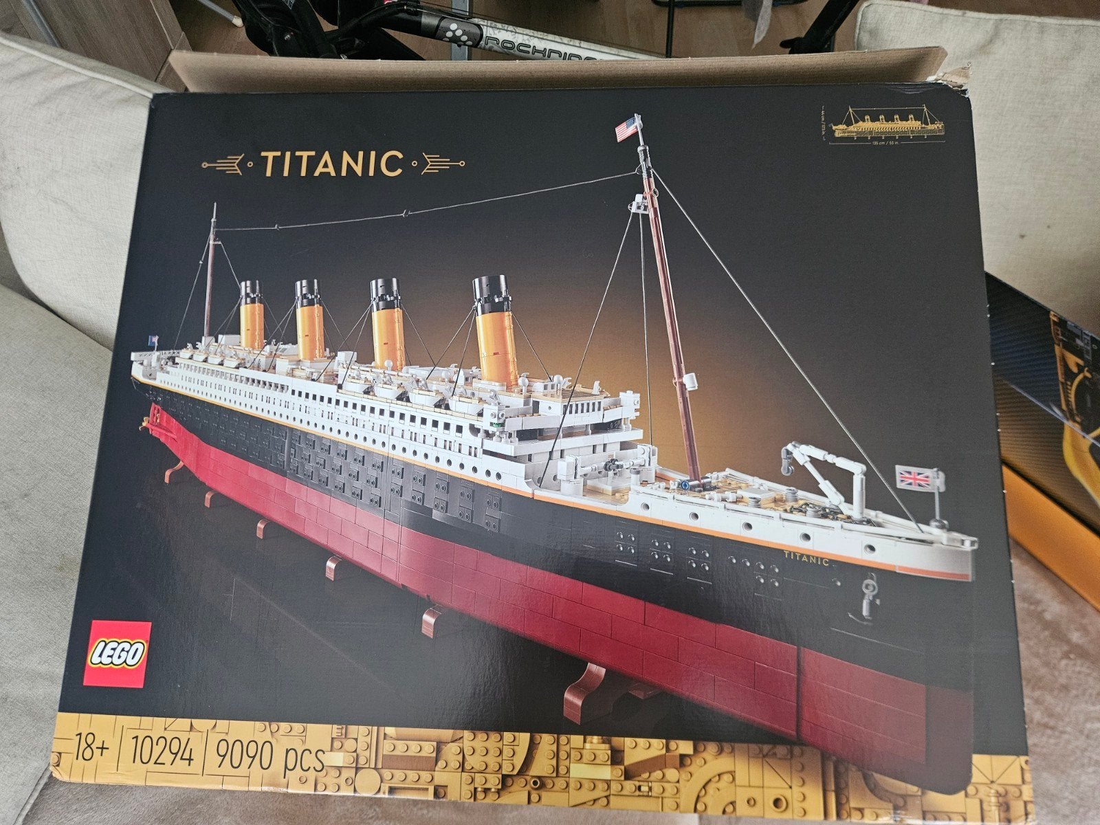 LEGO Titanic 10294 - alleen doos