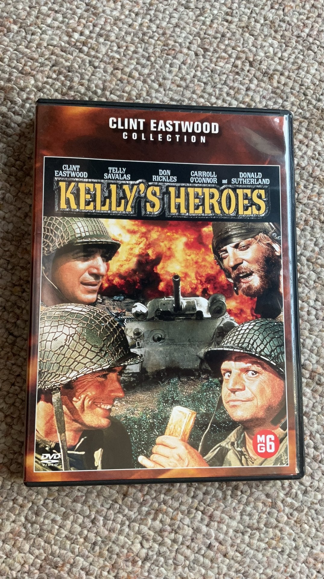 KELLY’S HEROES., Cd's en Dvd's, Nederlands, Ophalen of Verzenden, Zo goed als nieuw, Oorlog