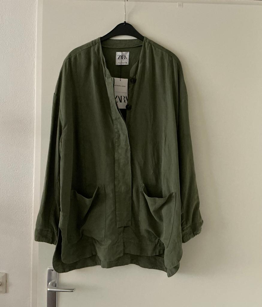 Zara Blouse / Jasje, Ophalen of Verzenden, Nieuw, Groen