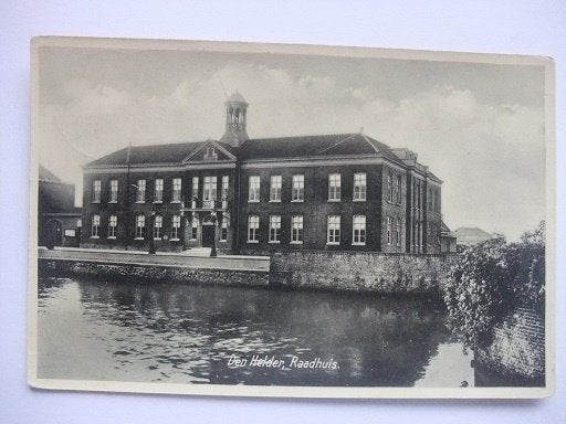 Q48 Den Helder - Raadhuis - 1937, Verzenden, 1920 tot 1940, Gelopen, Noord-Holland
