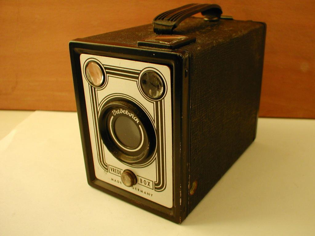 Vredeborch Vredebox fotocamera, Audio, Tv en Foto, Fotocamera's Analoog, Ophalen of Verzenden, Gebruikt, Compact, Overige Merken