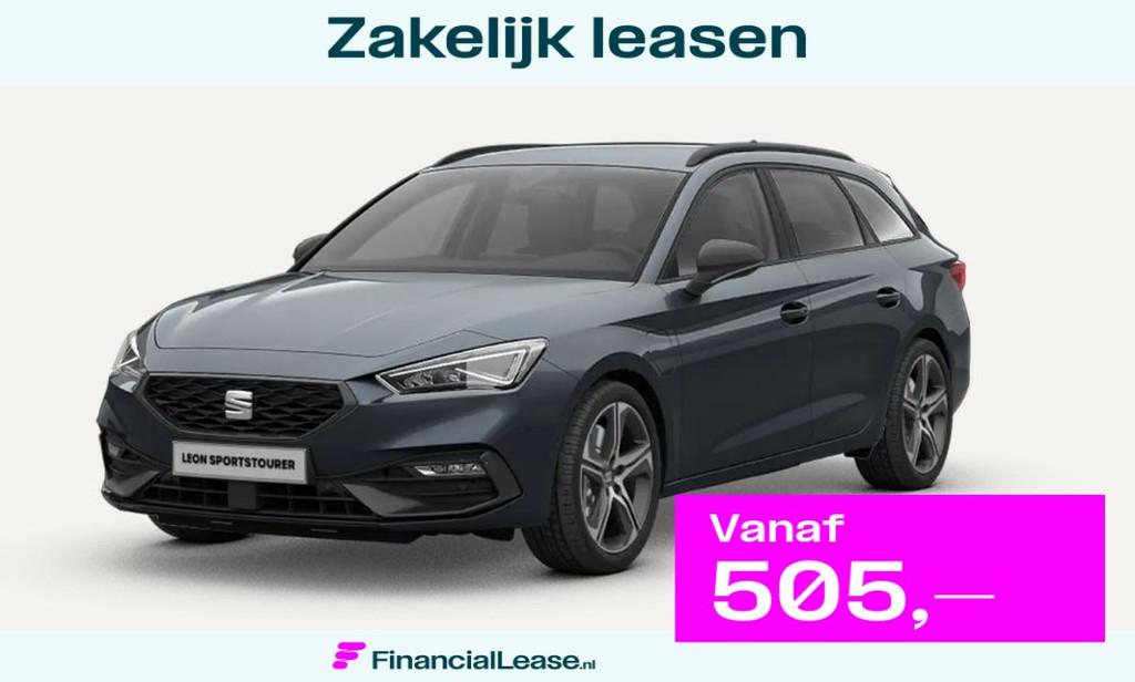 SEAT Leon Sportstourer 1.5 TSI e-Hybrid FR Business Safe & D, 12 maanden, Stof, 4 cilinders, Leon