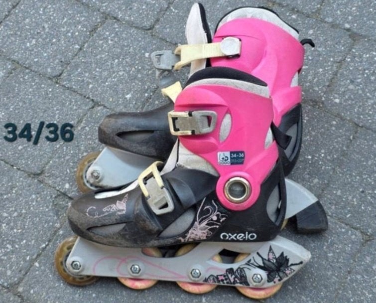 Rolschaatsen maat 34/36, Ophalen, Gebruikt, Kinderen